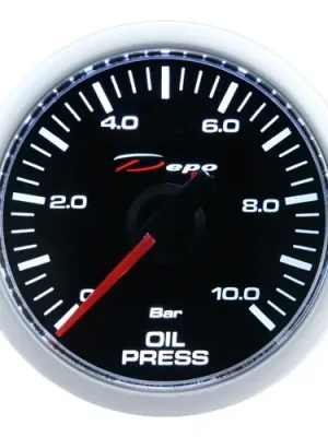 Přídavný budík DEPO CSM 52 mm - Tlak oleje Poslední Šance